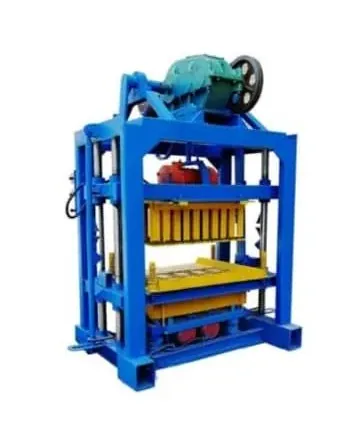 R4-35AH Block Moulding Machine with Hopper — R4-35AH