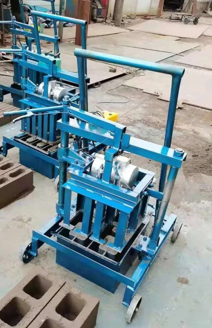 R4-35BH Block Moulding Machine with Hopper — R4-35BH